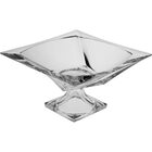 Quadron Centro Mesa Decorativo Enfeite 15x28x28cm Cristal Eco