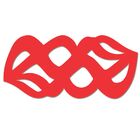 Quadros Abstratos Escultura Em Mdf Laminado Vermelho 100 X 50