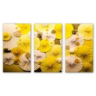 Quadros Decorativos Abstrato Amarelo