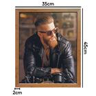 Quadros Decorativos Barba Barbearia 35cmx45cm Várias Opções -