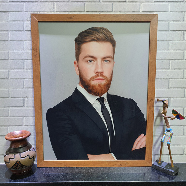 Quadros Decorativos Barba Barbearia 35cmx45cm Várias Opções -