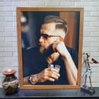 Quadros Decorativos Barba Barbearia 35cmx45cm Várias Opções -