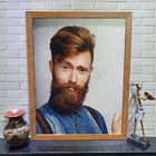 Quadros Decorativos Barba Barbearia 35cmx45cm Várias Opções -