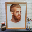 Quadros Decorativos Barba Barbearia 35cmx45cm Várias Opções -