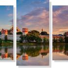 Quadros Decorativos Cidade De Moscow 5 Peças