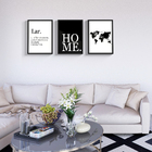 Quadros Decorativos Com Frases Moldura E Vidro Sala Quarto Ma