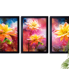 Quadros Decorativos Com Moldura 60x40 Plantas Coloridas