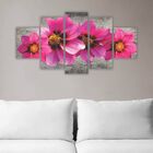Quadros Decorativos Floral Flores Rosa Pink