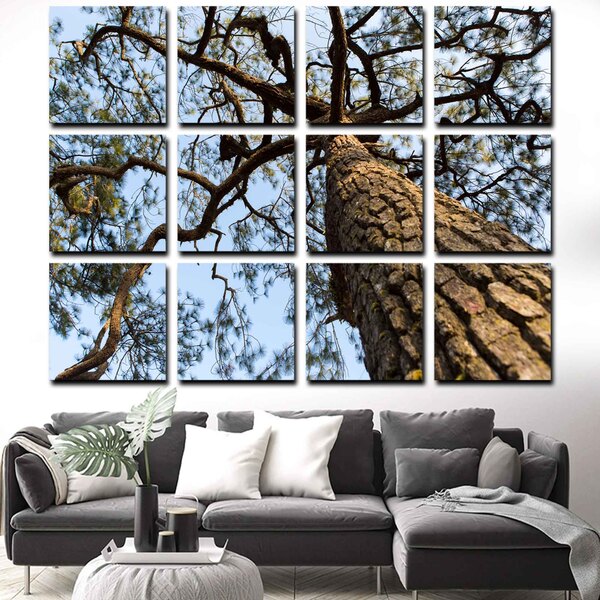 Quadros Decorativos Galho De Árvore 12 Peças Gigante