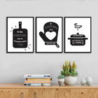 Quadros Decorativos Kit Cozinha Frases