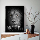 Quadros Decorativos Leão Disciplina