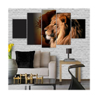 Quadros Decorativos Leão Tribo Juda Rei Mosaico Sala