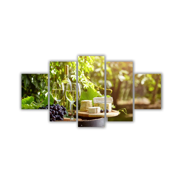 Quadros Decorativos Mdf Bebidas Vinhos E Queijos