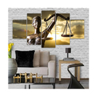Quadros Decorativos Mosaico Mdf Deusa Justiça Direito Advocac