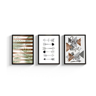 Quadros Decorativos Para Quarto Sala Moldura E Vidro Antes De