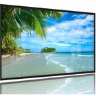 Quadros Decorativos Praia Ilha 130x60 Moldura Preta 2x2