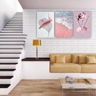 Quadros Decorativos Quarto Floral Praia Rosa 60x40