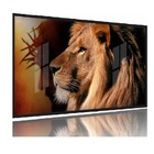 Quadros Decorativos Religioso Leão Judá Moldura Preta