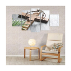 Quadros Decorativos Religioso Ramos E Cruz Jesus Cristo Sala