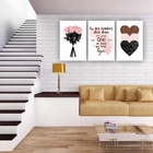 Quadros Decorativos Religiosos Oração Dias Em Que Orei Rosa