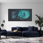 Quadros Decorativos Rosa Tiffany Botanico Moldura Preta