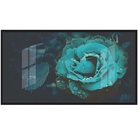 Quadros Decorativos Rosa Tiffany Botanico Moldura Preta