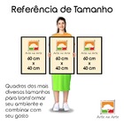 Quadros Decorativos Textura Cx Alta 40x60 Chevron Cores 3 Un