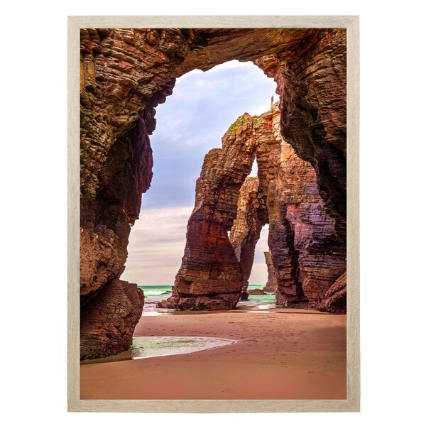 Quadro Decorativo Arte Própria sem vidro Paisagem 50x70cm