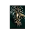 Quadros Mosaico Decorativo Folhagens Gold - Amadeirada