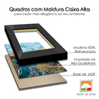 Quadros Premium Textura Cx Alta Cidade Na Neve 40x60 3un - Mo