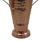 Quartinha Jarro De Cobre Com Tampa Alças Artigo Religioso M