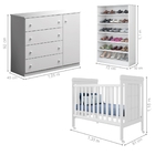 Quarto Bebê Gabrielly Branco