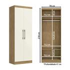 Quarto Casal 09 Pecas Modulado Prisma Cj13 Kappesberg