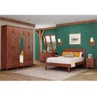 Quarto Casal 5 Peças Madeira Maciça Bronze Qt2 Fnt