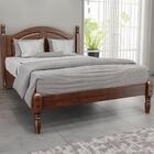 Quarto Casal 6 Peças Em Madeira Maciça Ouro 3 Fnt