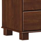 Quarto Casal 6 Peças Em Madeira Maciça Ouro 3 Fnt