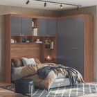 Quarto Casal 7 Portas 2 Gavetas Lugano Santos Andirá