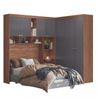 Quarto Casal 7 Portas 2 Gavetas Lugano Santos Andirá