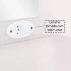 Quarto Casal 8 Peças Mdf/madeira Maciça Prata Qt5 Fnt