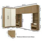 Quarto Casal 9 Pecas Modulado Prisma Cj2 Kappesberg