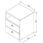 Quarto Casal Com Cama Queen, Guarda Roupas Mesas De Cabeceira