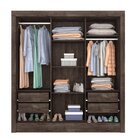 Quarto Casal Com Guarda-roupa, Cômoda, Mesa De Cabeceira E Ca