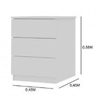 Quarto Casal Com Guarda-roupa, Cômoda, Mesa De Cabeceira E Ca