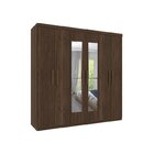 Quarto Casal Com Roupeiro 6 Portas Olimpo E Painel Cabeceira
