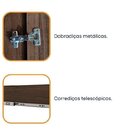 Quarto Casal Com Roupeiro 6 Portas Olimpo E Painel Cabeceira