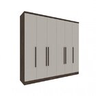 Quarto Casal Completo Com Cama, Cabeceira E Guarda-roupa 6 Po