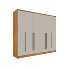 Quarto Casal Completo Guarda Roupa 6 Portas Com Cômoda Cama E