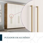 Quarto Casal Completo Guarda Roupa 6 Portas Cômoda 8 Gavetas