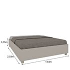 Quarto Casal Completo Guarda-roupa 6 Portas E Cômoda 4 Gaveta