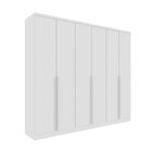 Quarto Casal Completo Guarda-roupa 6 Portas Londres Cama Môna